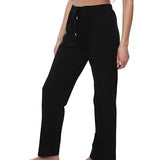Women's Black Long Sleeve Pajamas