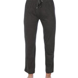 Women's Charcoal Cotton Long Sleeve Pajamas