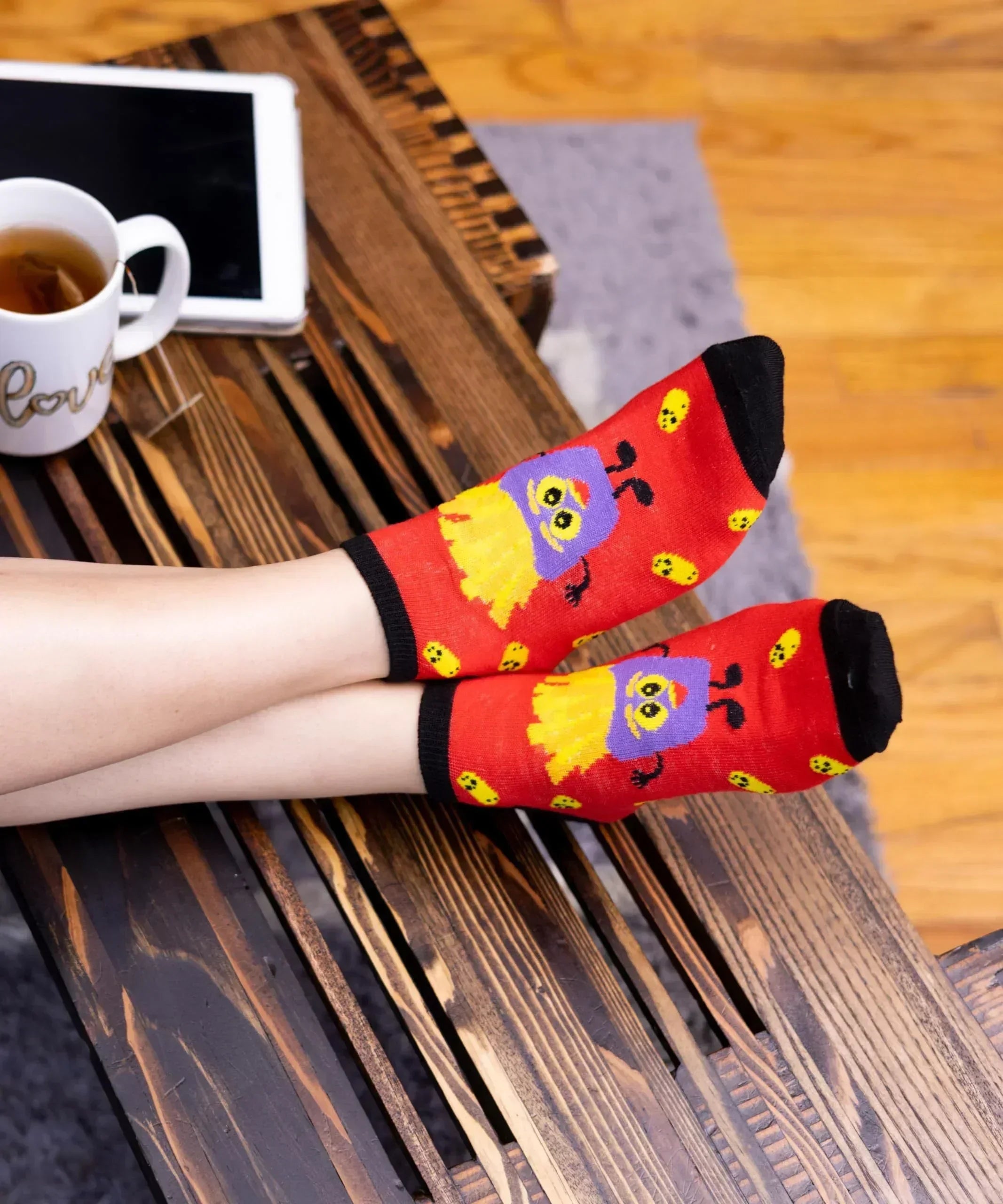 Women's Monster Prints Socks