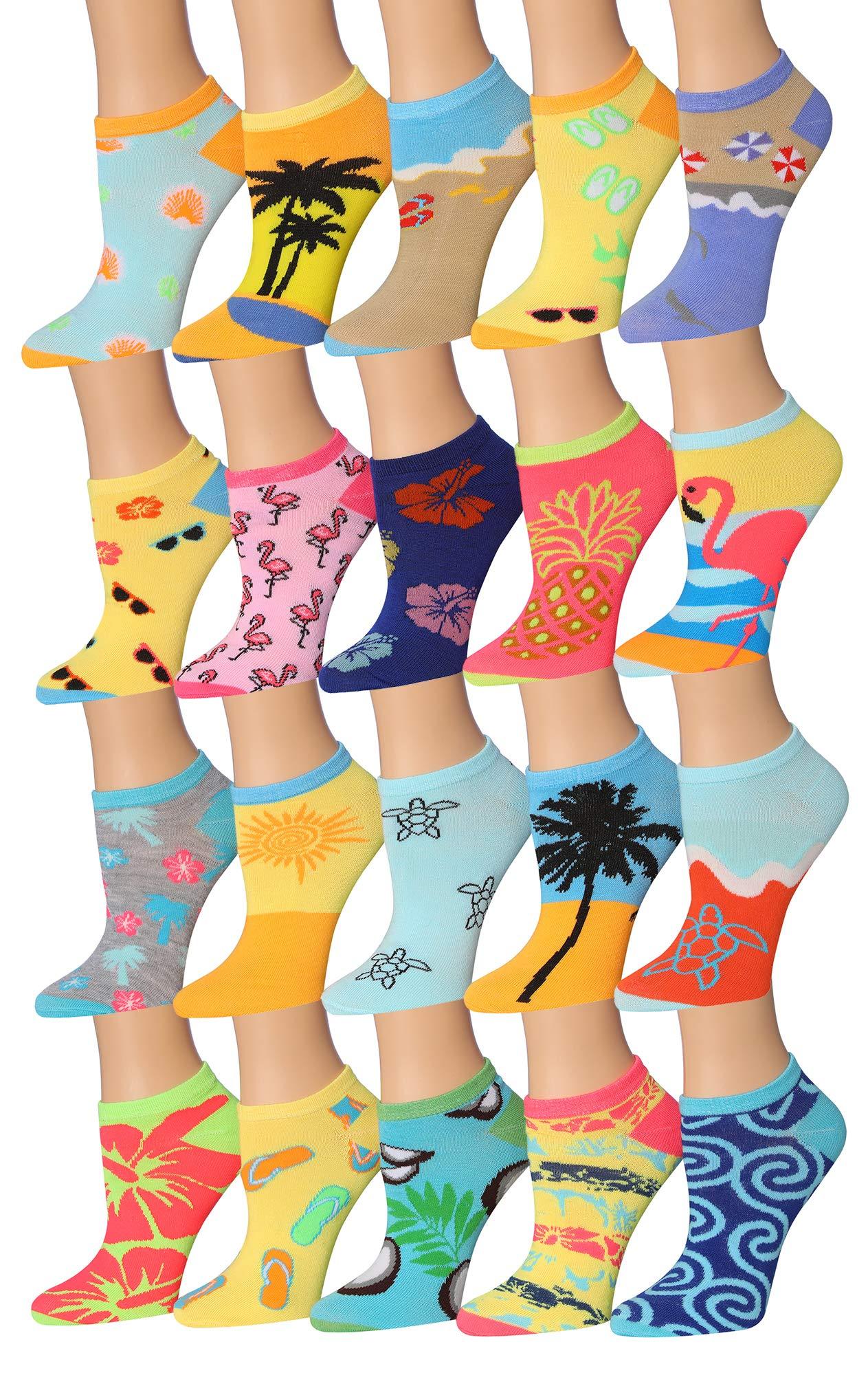 Tree No Show Socks