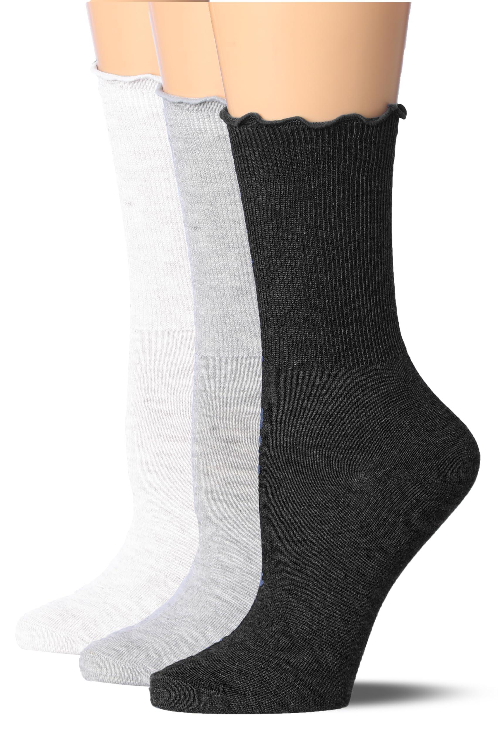 Women's Turn-Cuff Ruffle Socks