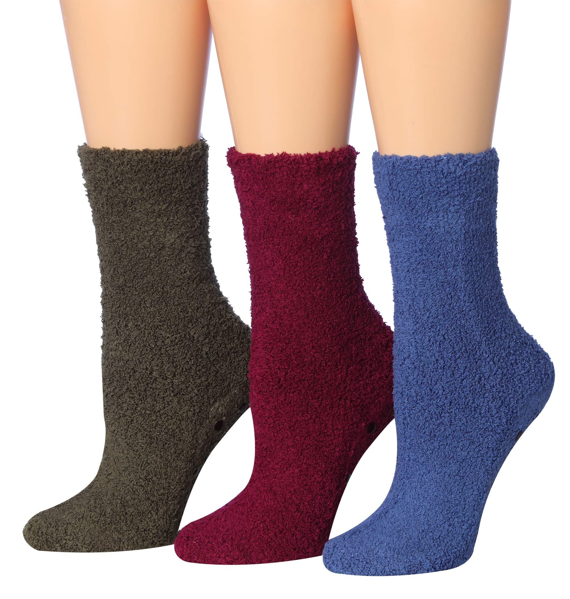 Slate Serenity Fuzzy Socks