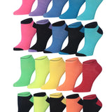 Fun Patterned No Show Socks