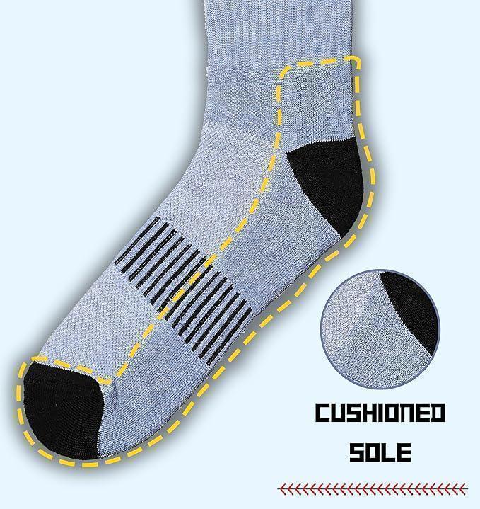 Women's crew sports socks
