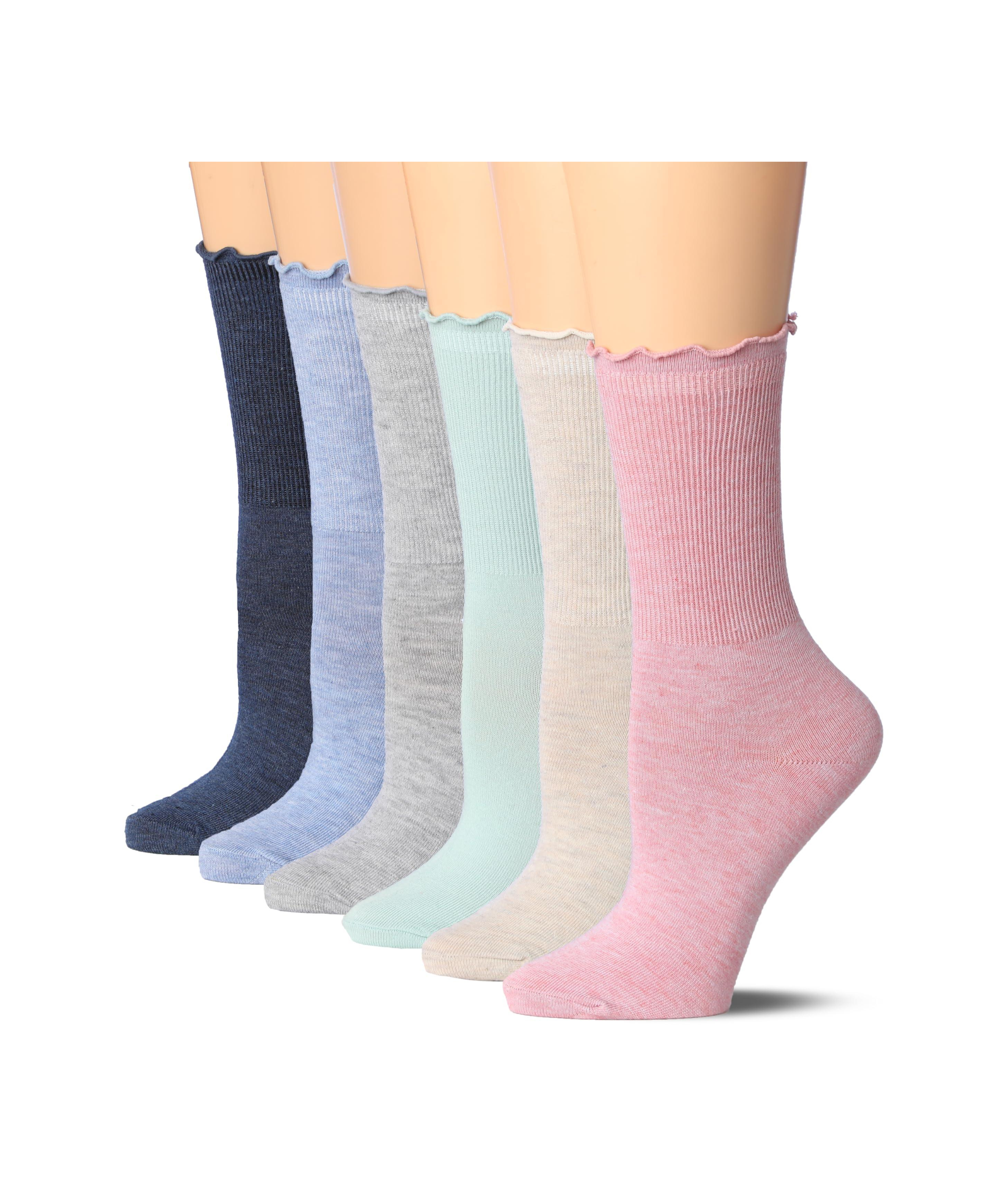 solid color ruffle socks