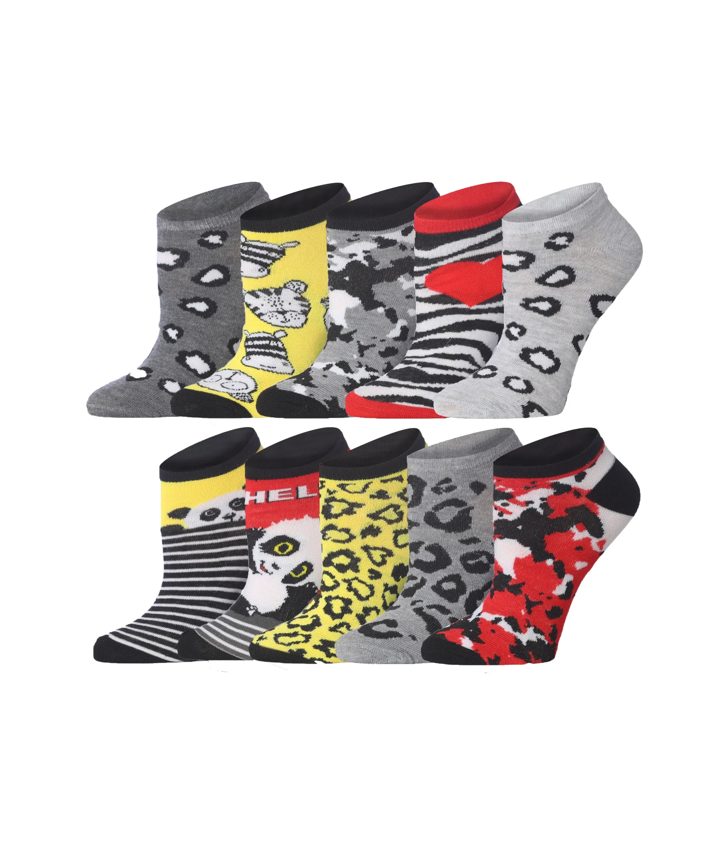 Jungle & Love Low Cut Socks