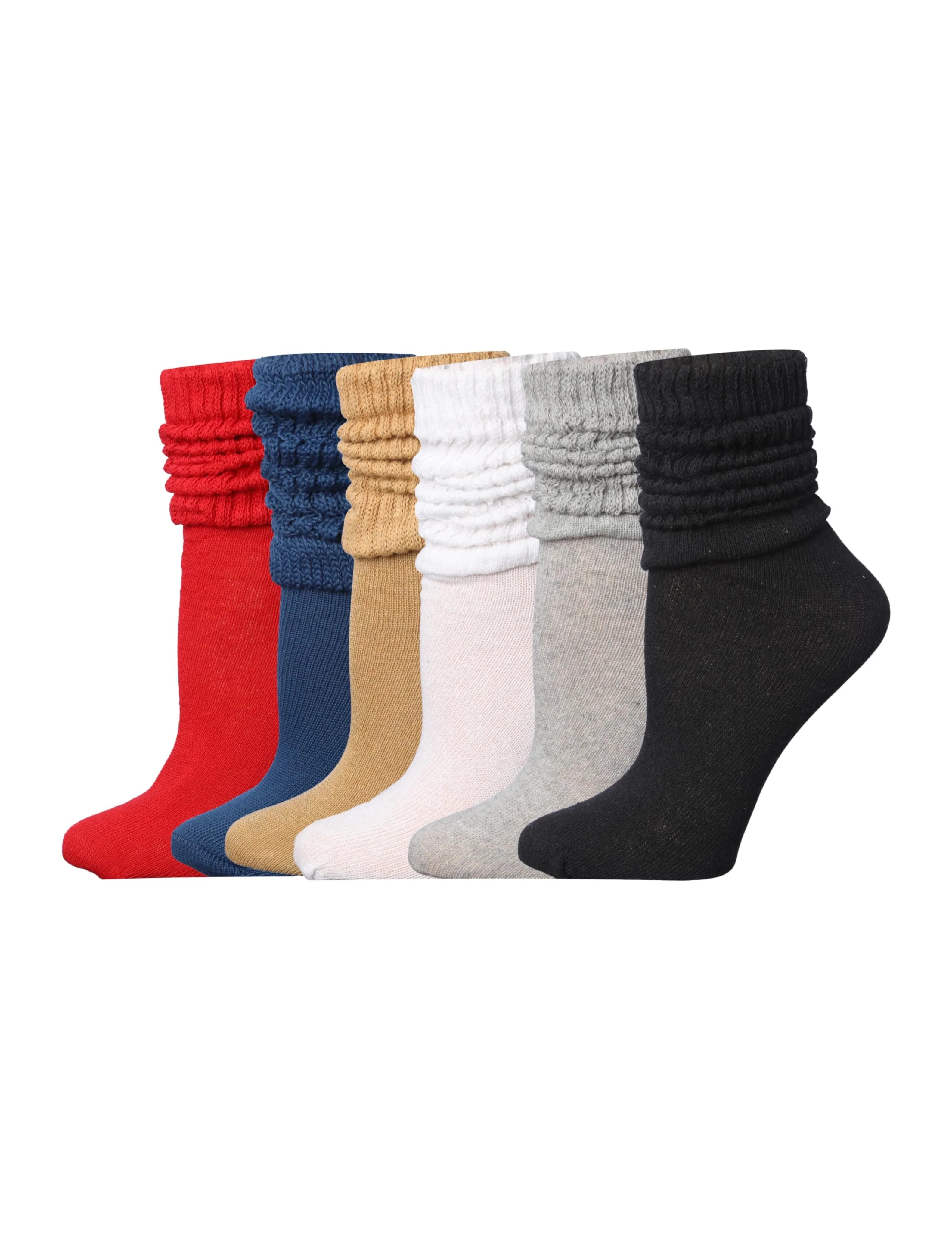 Cotton Scrunch Socks