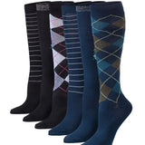 Patterned Knee High Socks