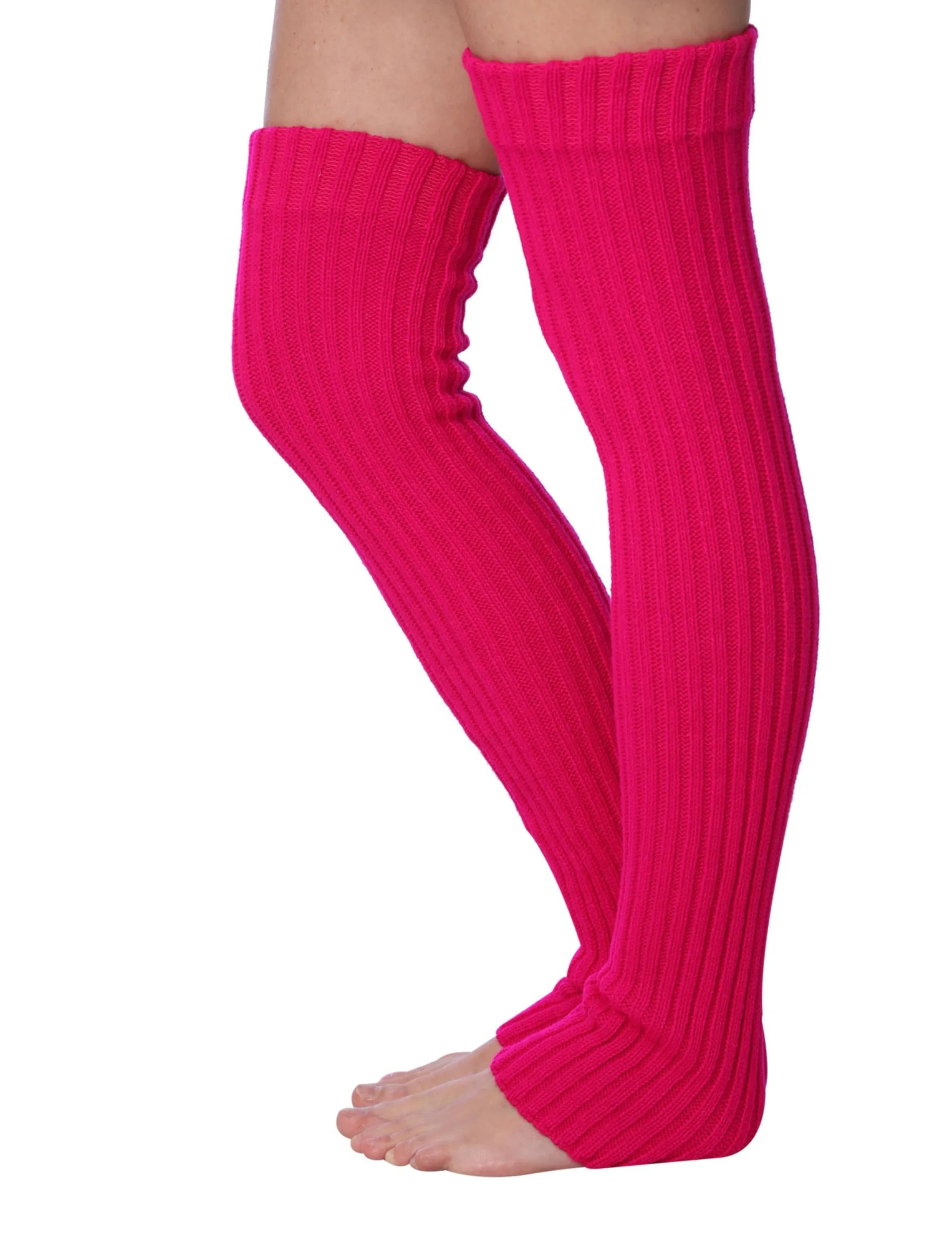 Magenta Leg Warmers