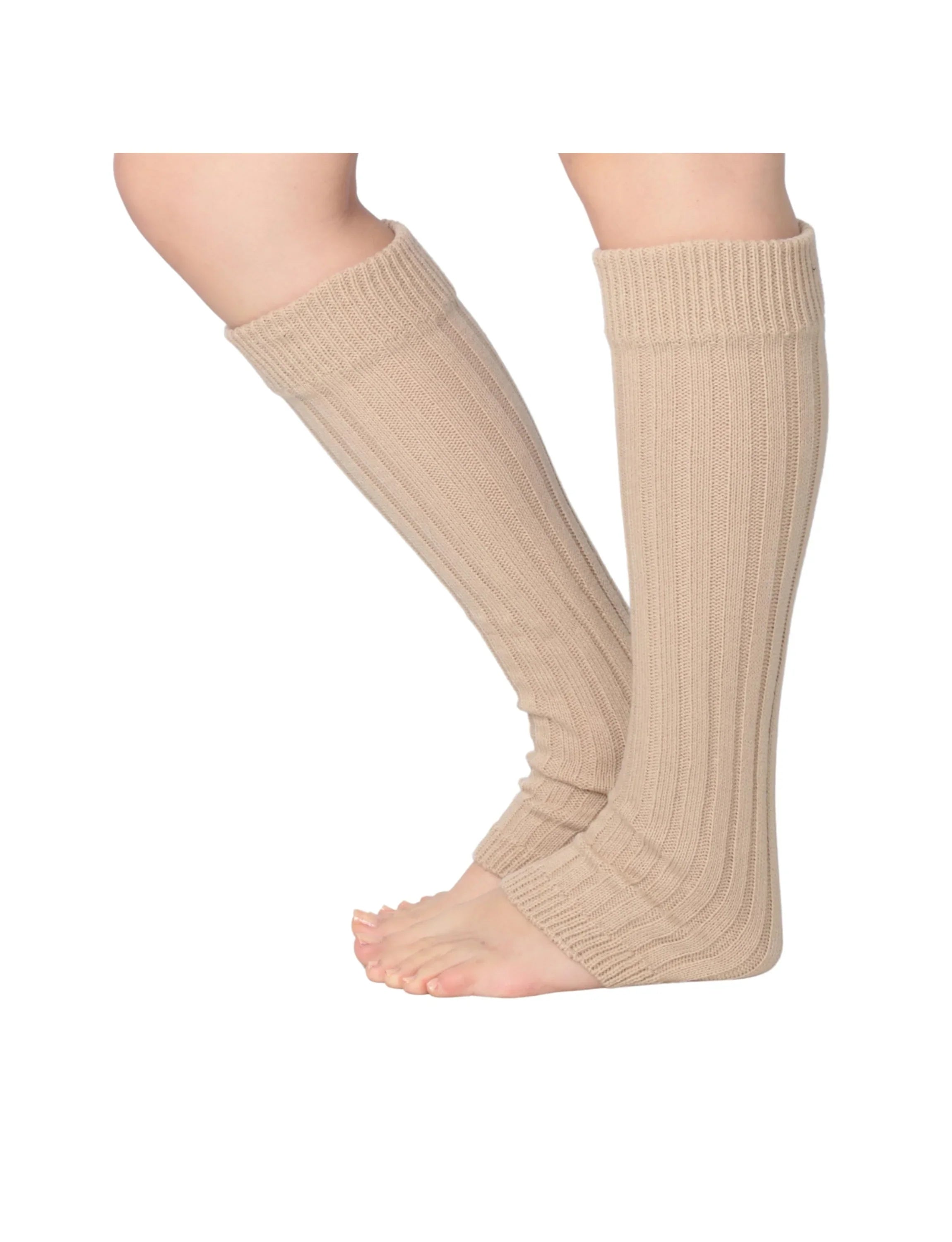 Pale Brown Leg Warmers