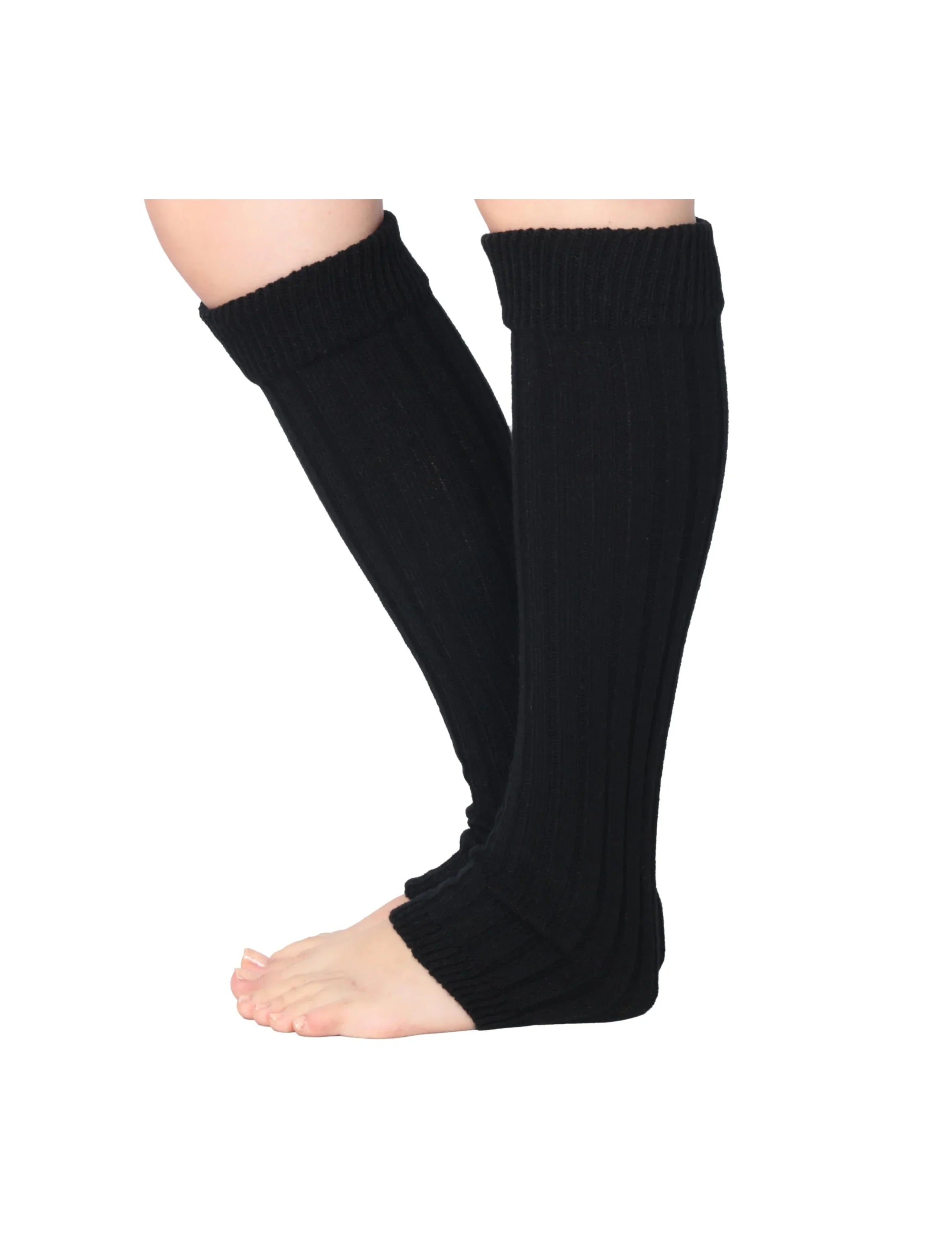 Women's Black Leg Warmers