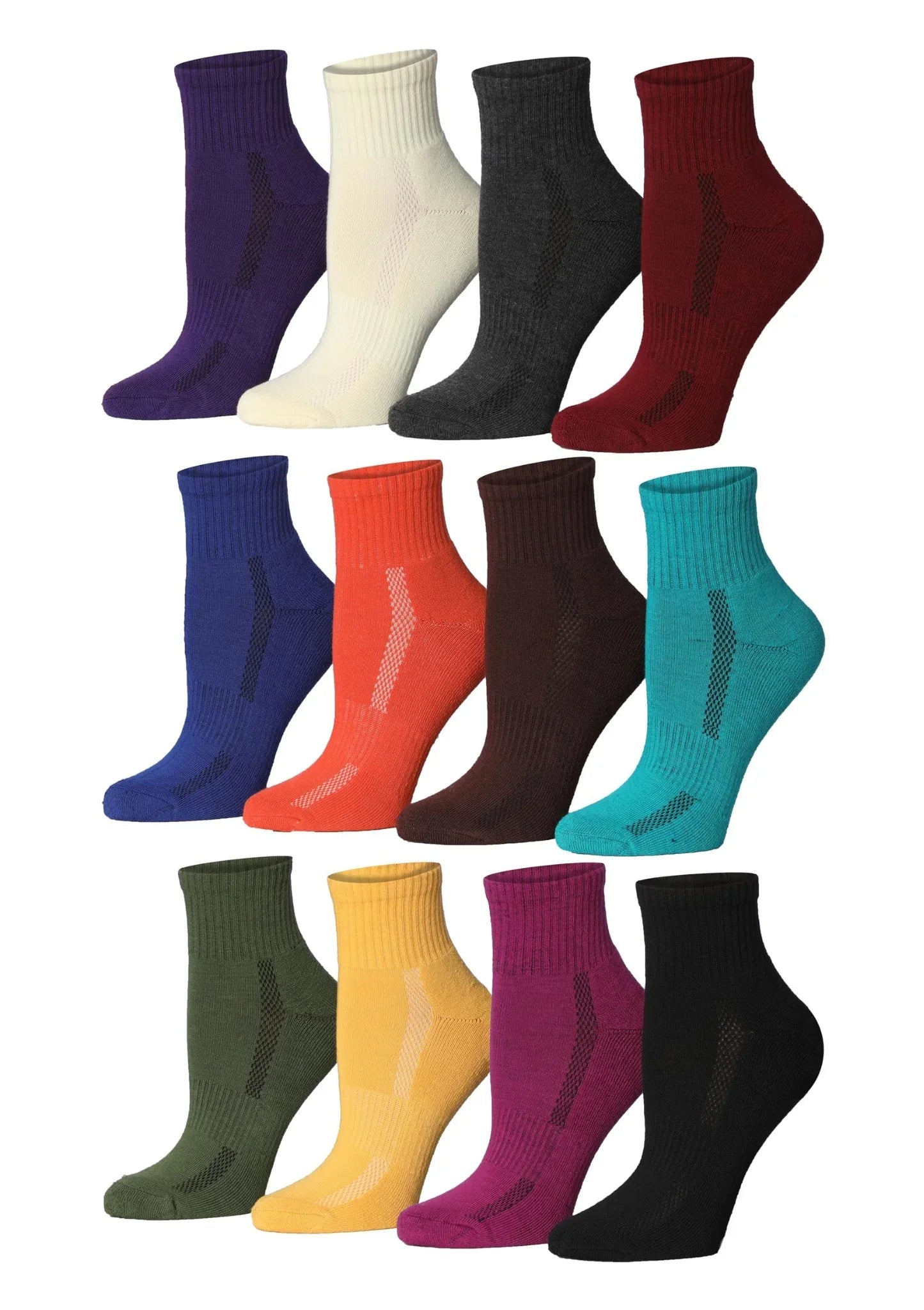 Kaleidoscope Canvas Socks