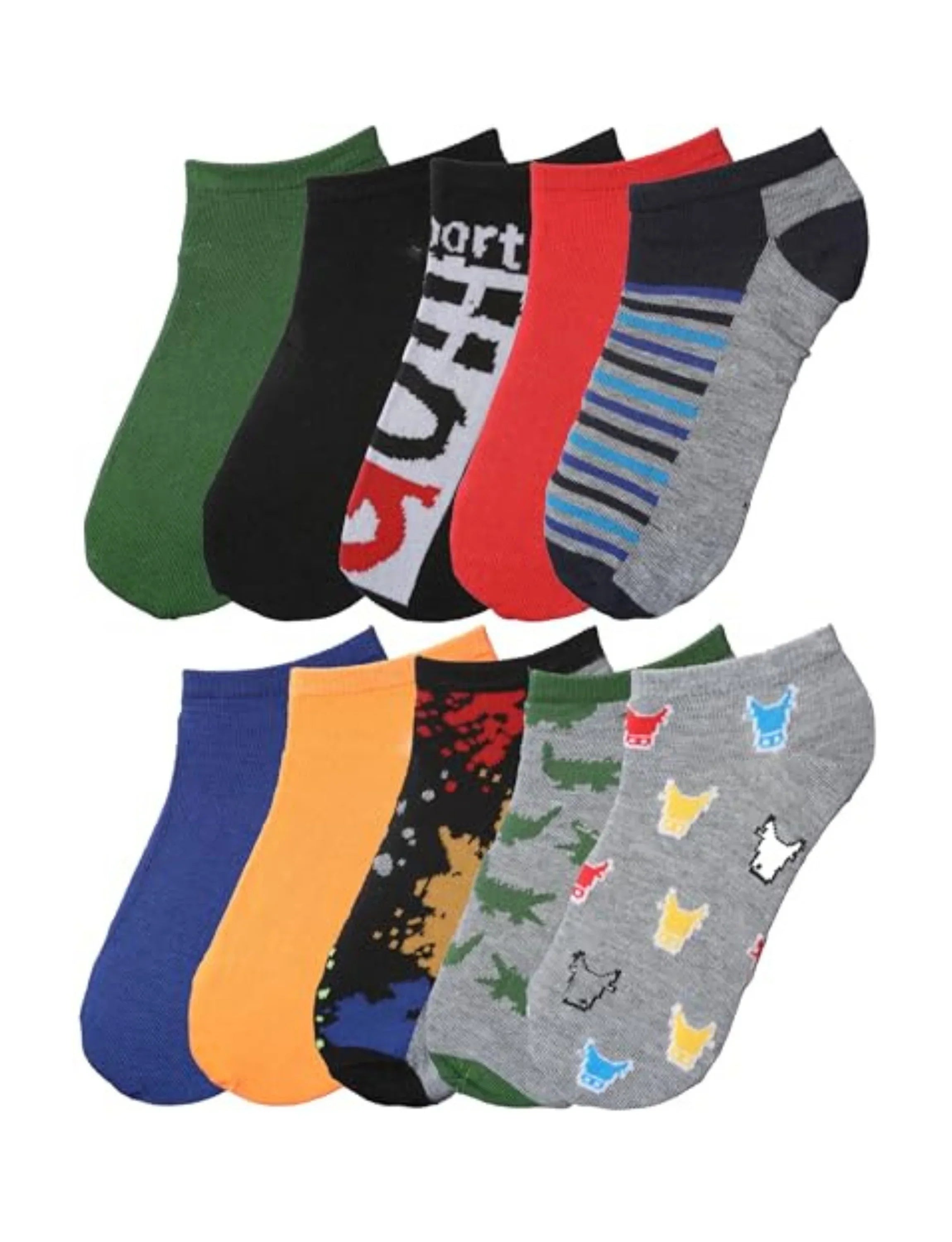 Boys Sports Low Cut Socks