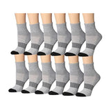 Gray Ankle Socks