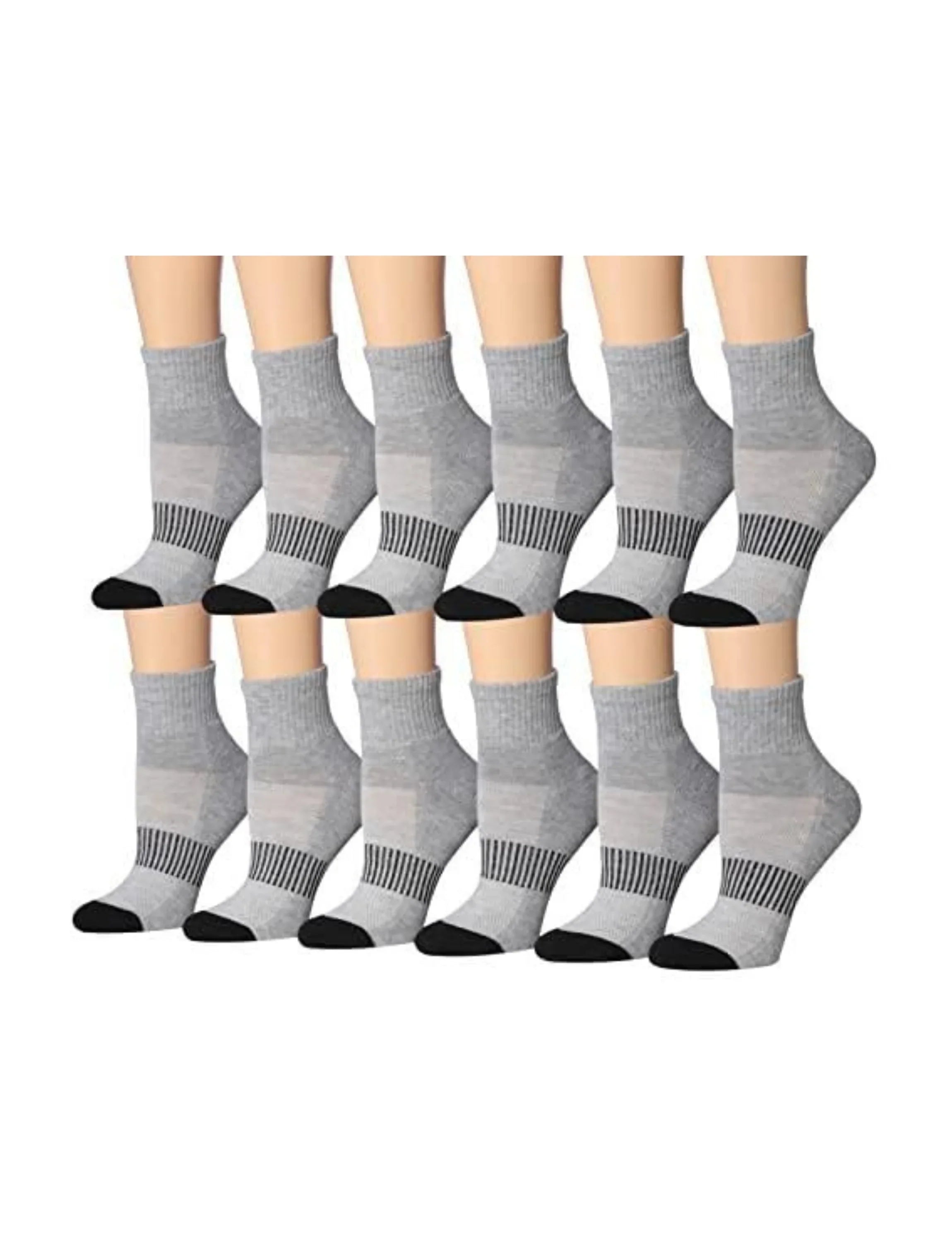 Gray Ankle Socks