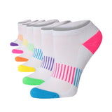 Women's White Work Socks