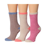 Mocha Fuzzy Socks