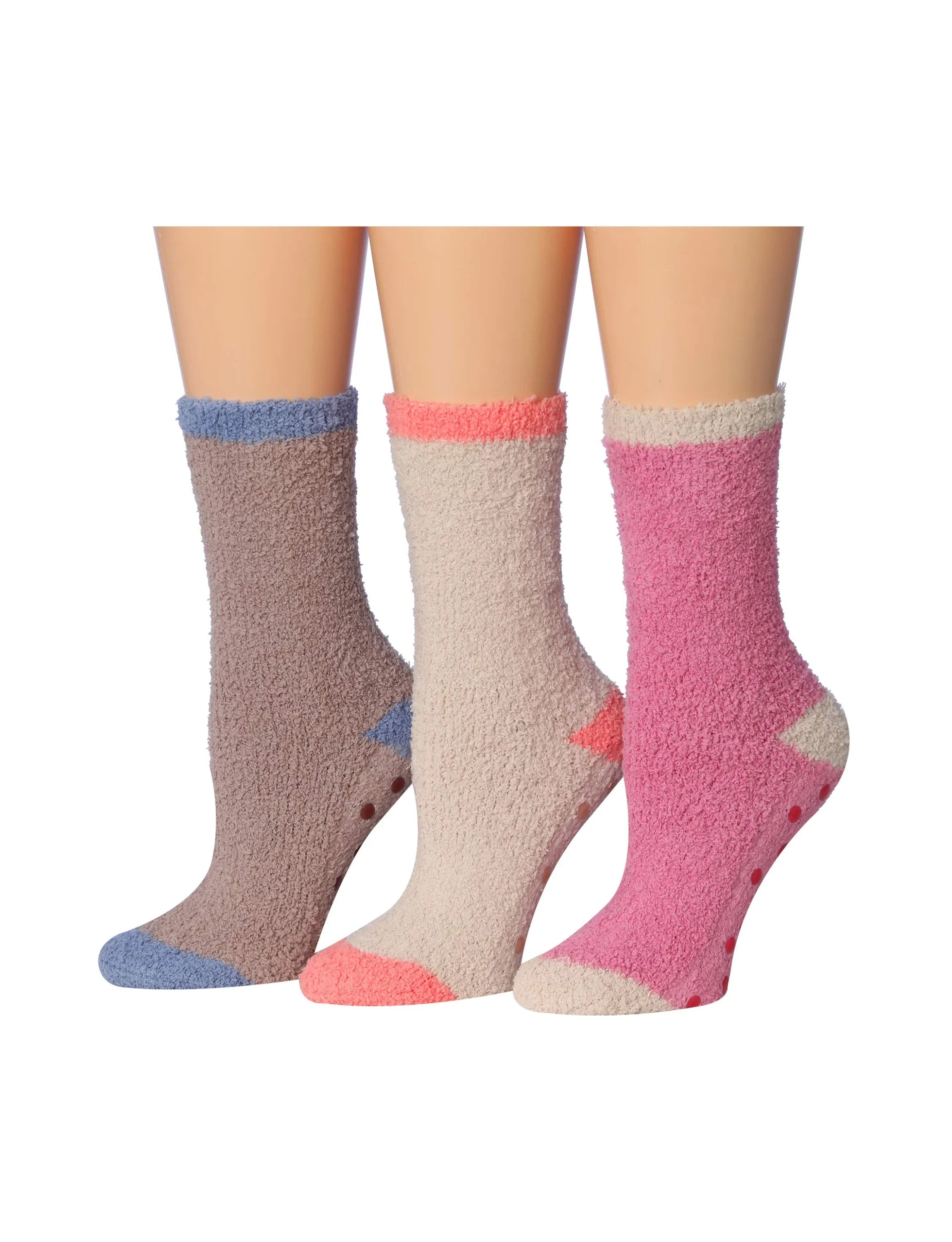 Mocha Fuzzy Socks