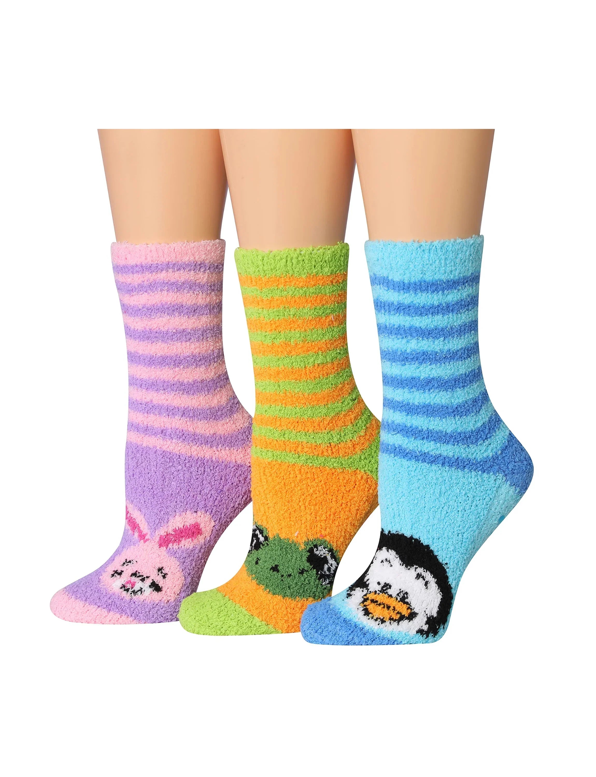 Pastel Fuzzy Socks