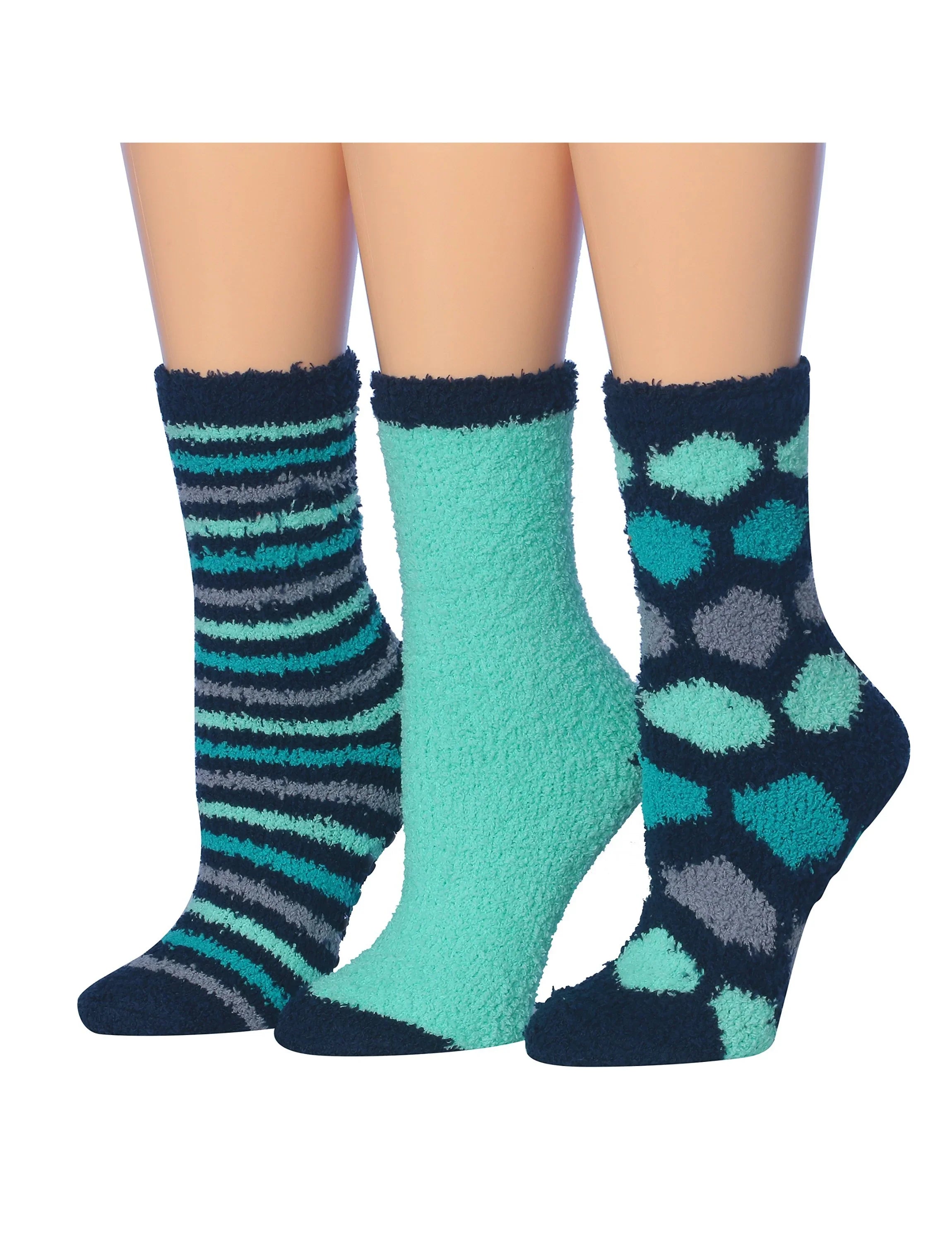 Glacial Fuzzy Socks