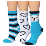 Snowfall Fuzzy Socks