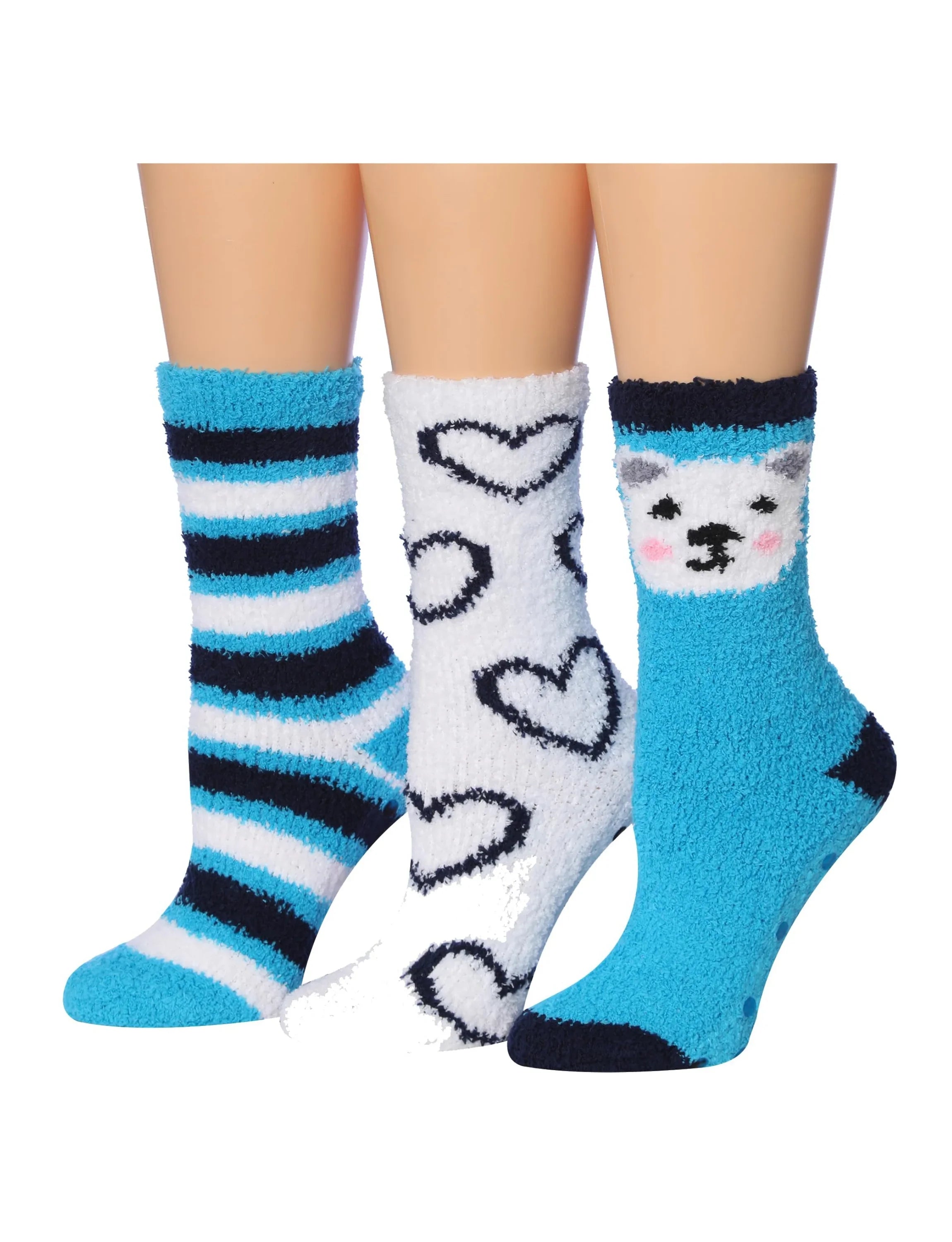 Snowfall Fuzzy Socks