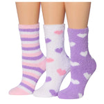 Orchid Fuzzy Socks