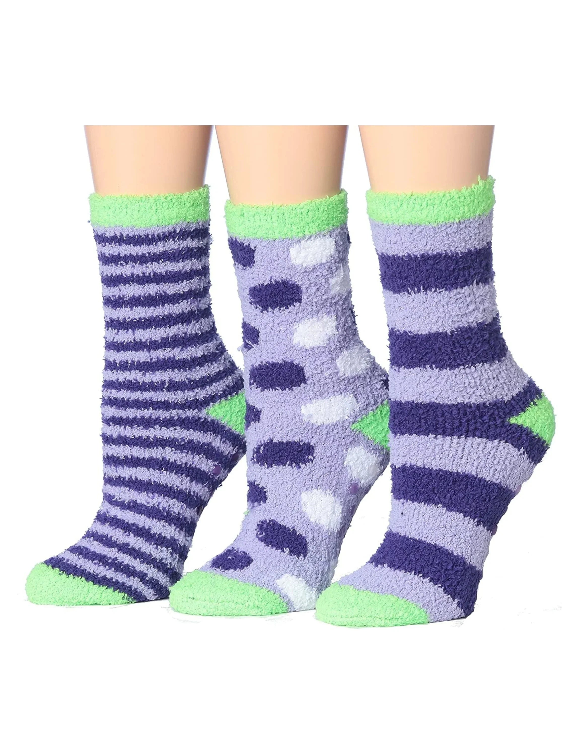 Emerald Haze Fuzzy Socks