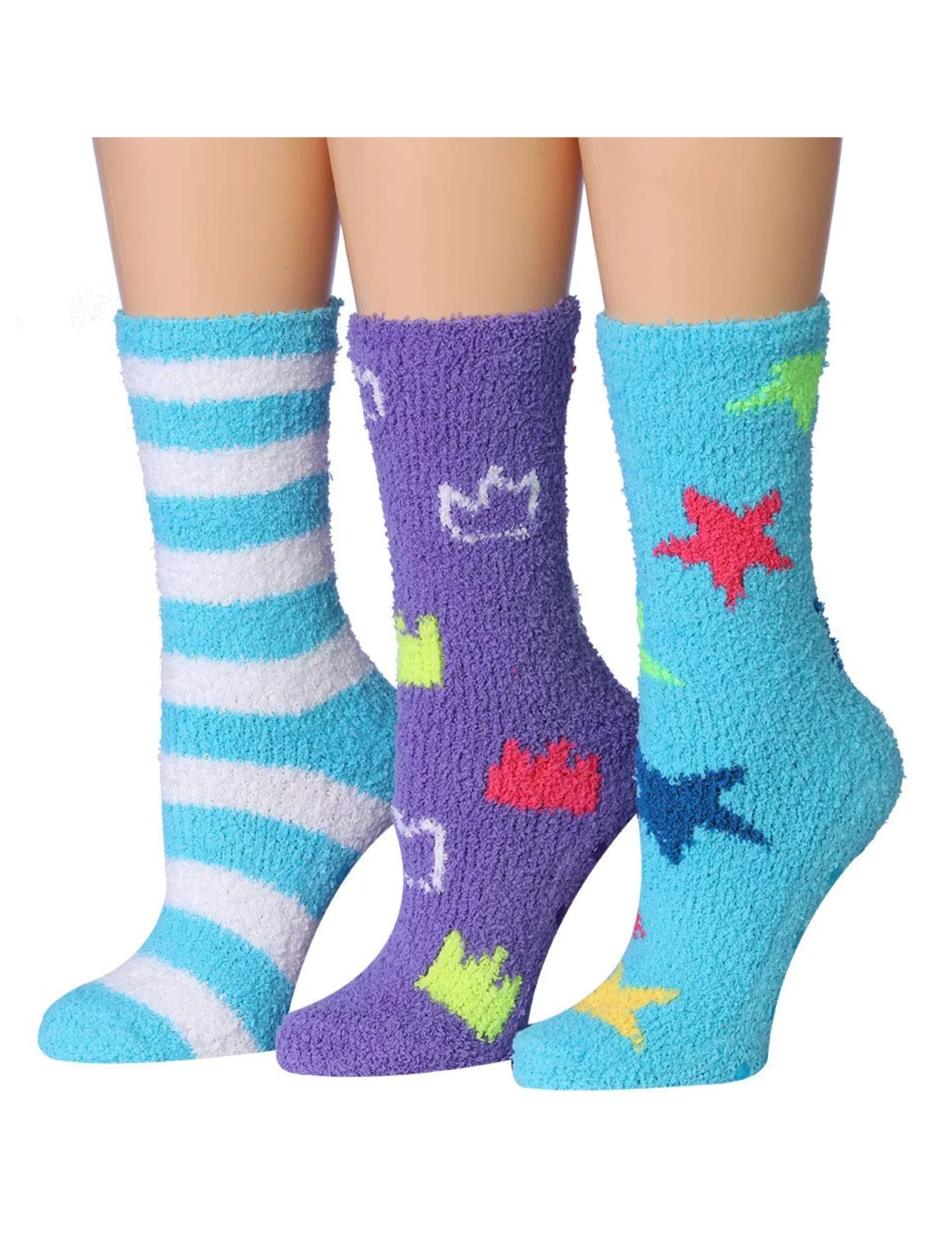 Stardust Fuzzy Socks