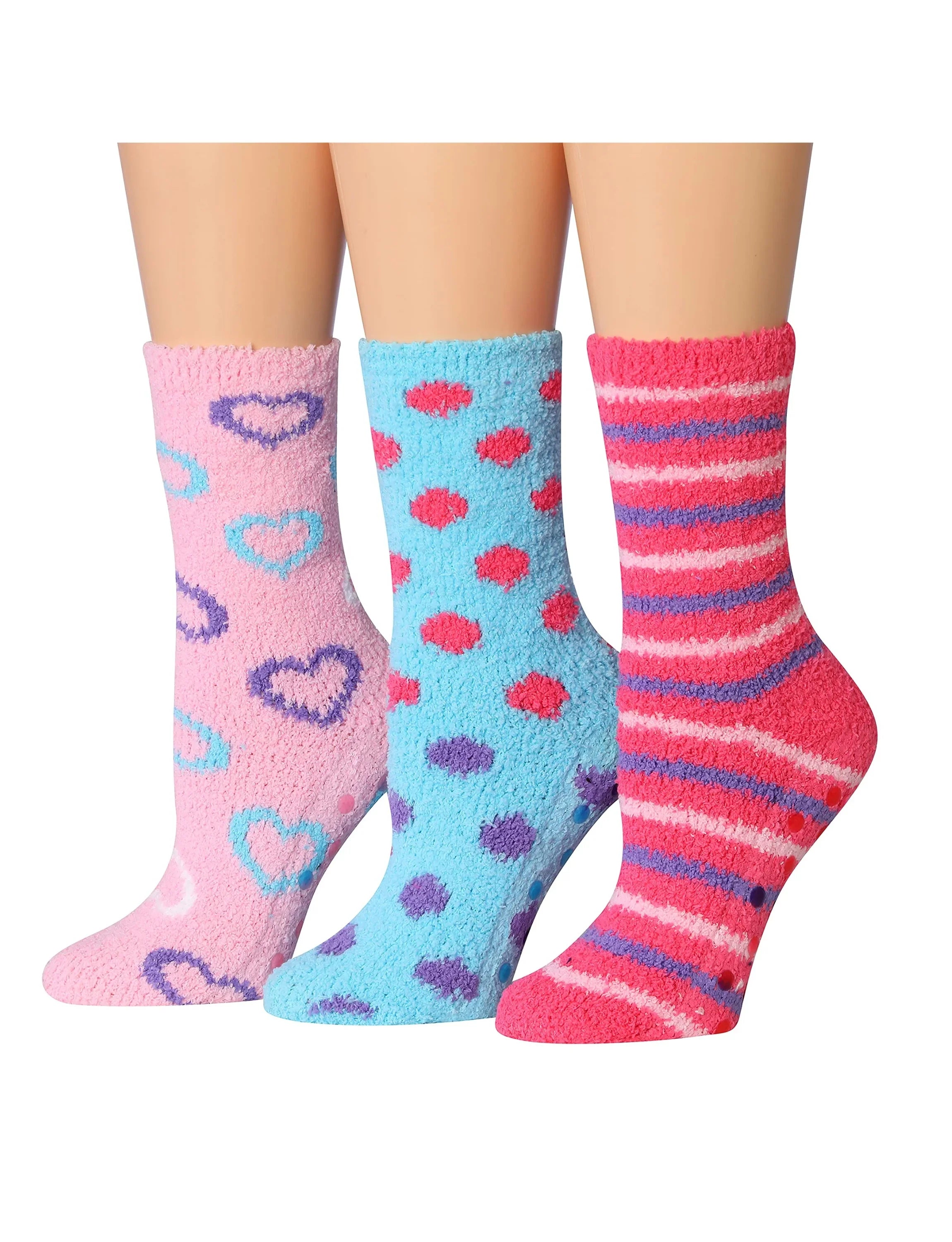 Valentine's Fuzzy Socks