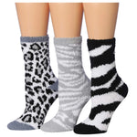 Safari Fuzzy Socks