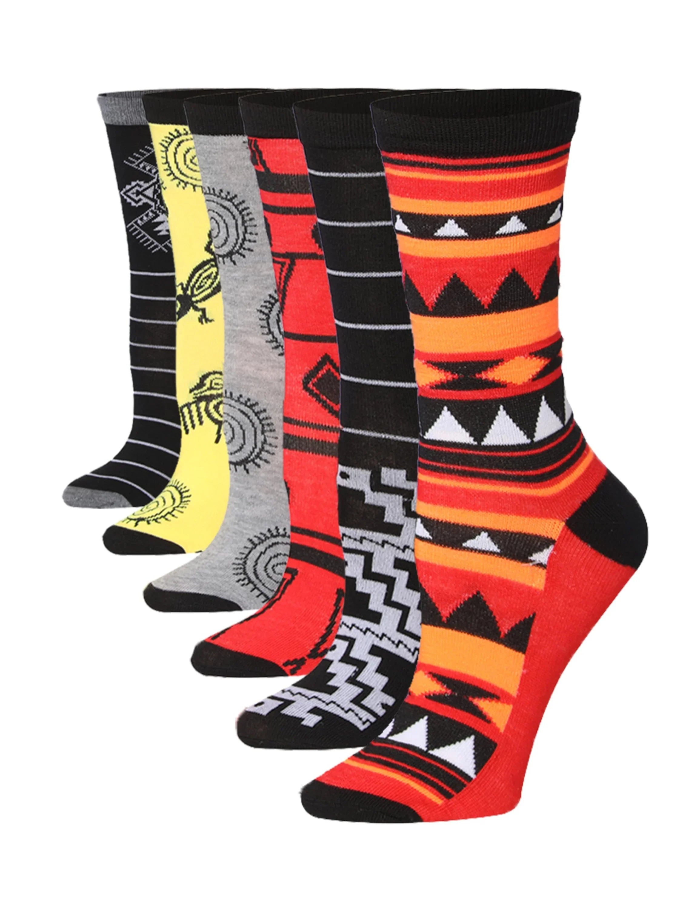 Ethnic Crew Socks