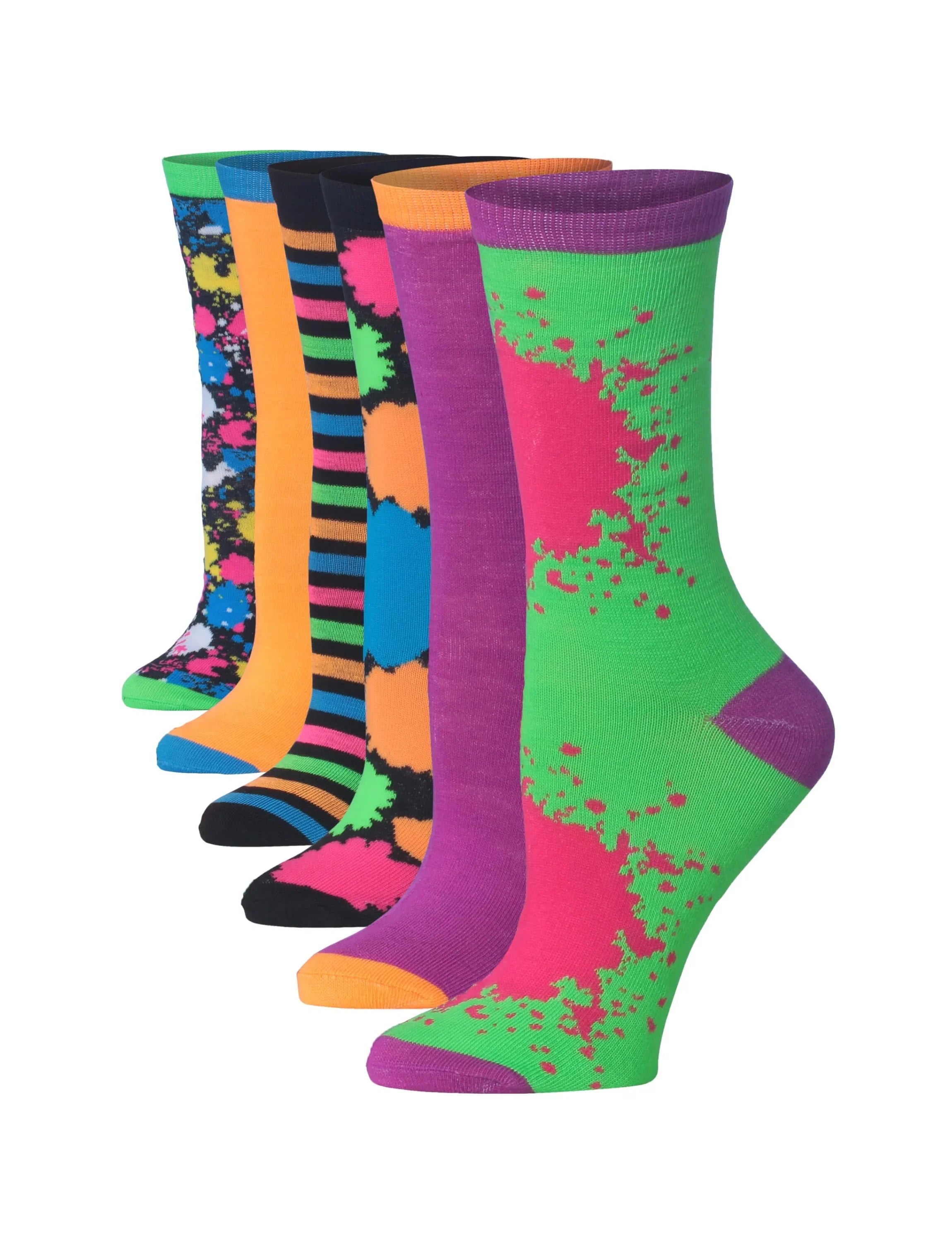 Paint Splatter Socks
