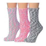 Rose Fuzzy Socks