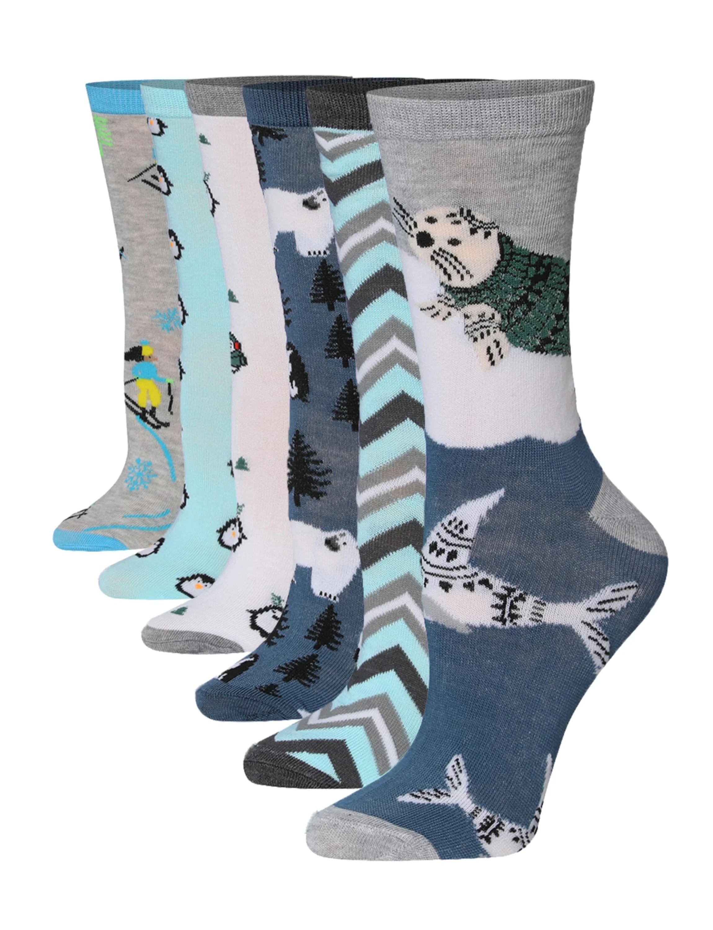 Ski Penguin Socks
