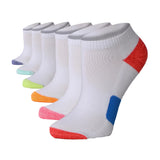 Solid White Crew Socks