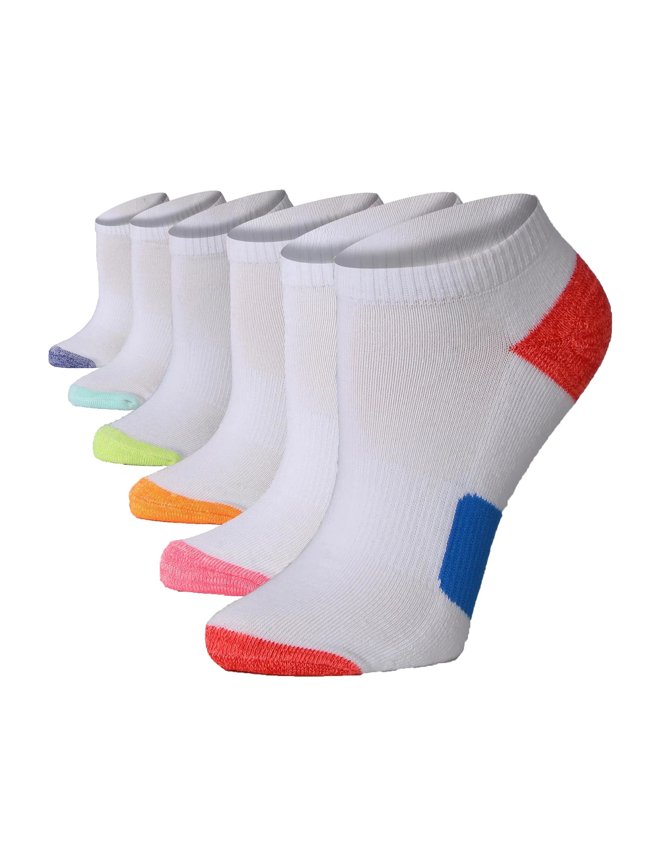 Solid White Crew Socks