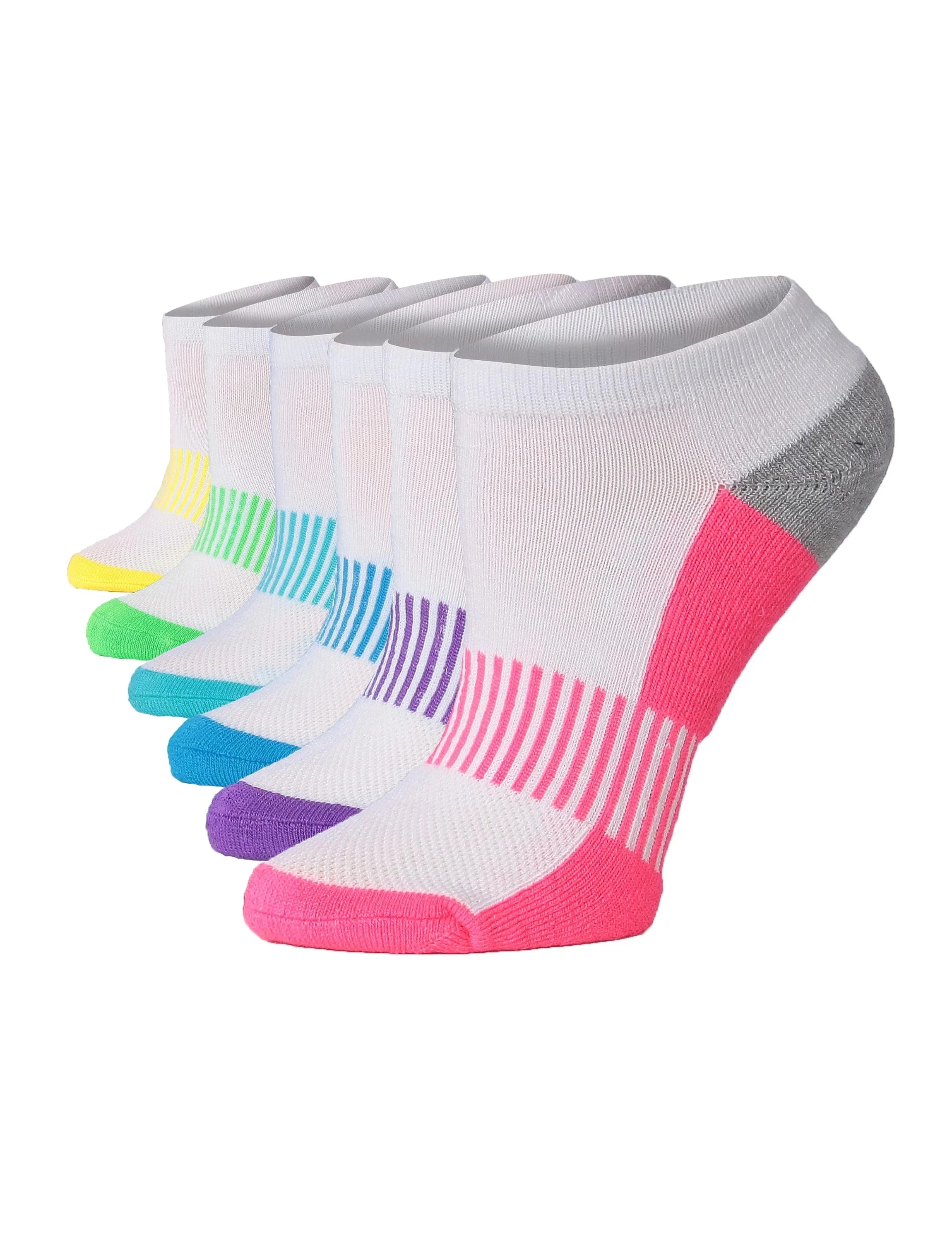Women's Solid White Athletic Socks