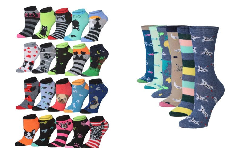 Cat Designs Socks