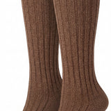 Women's Deep Brown Leg Warmers