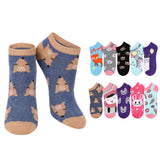 Mix Colors Animal Kingdom Low Cut Socks - 10 Pairs