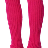 Women's Extra Long Magenta Leg Warmers
