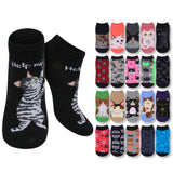 Cute Animal No Show Socks -20 Pairs