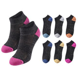 Men's Sports Cushioned Socks - 6 Pairs