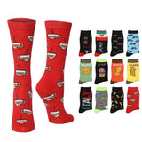 Italy Inspired Dreams Pattern Socks - 12 Pairs
