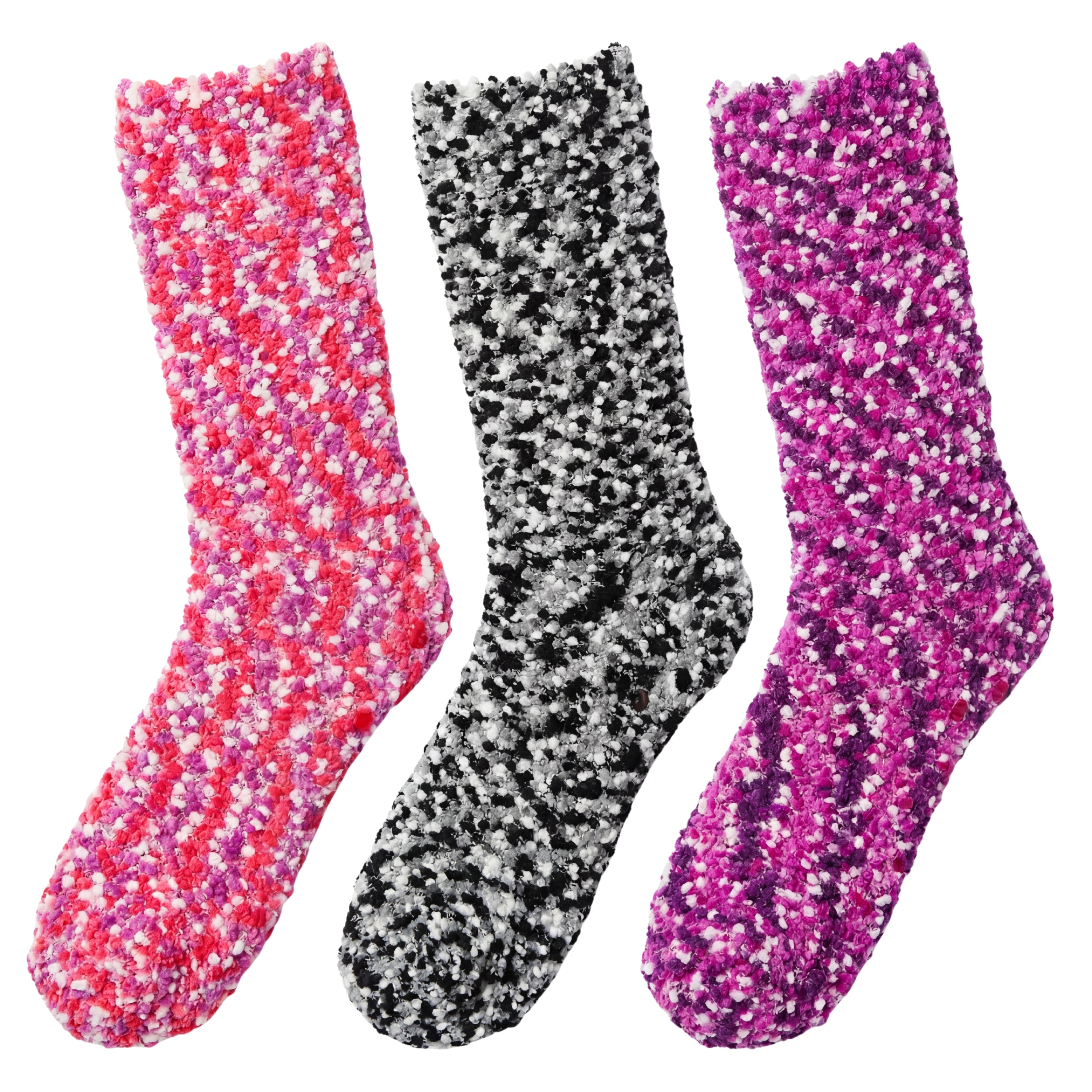 Colorful Patterned Fuzzy Socks