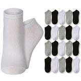 Women's Classic Shades No Show Socks - 20 Pairs