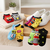 Monster & Emoji No Show Socks - 20 Pairs