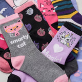Eclectic Vibes Pattern Socks - 12 Pairs