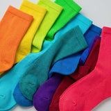 Multi-Color Crew Socks - 12 Pairs